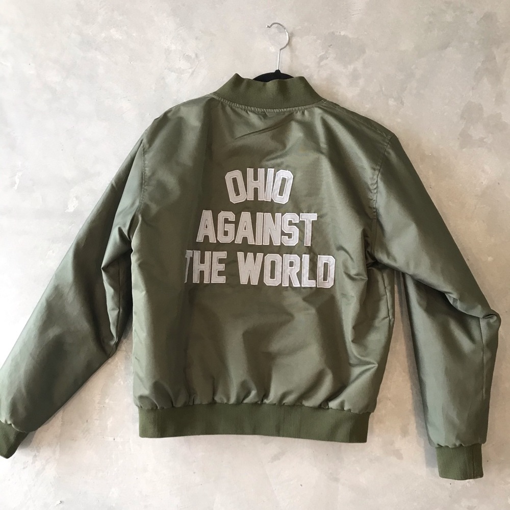 Ohio Against The World Bomber Jacket Adult S